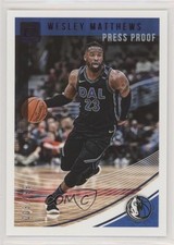 2018-19 Panini Donruss Press Proof Purple 3/199 Wesley Matthews #20 jn1