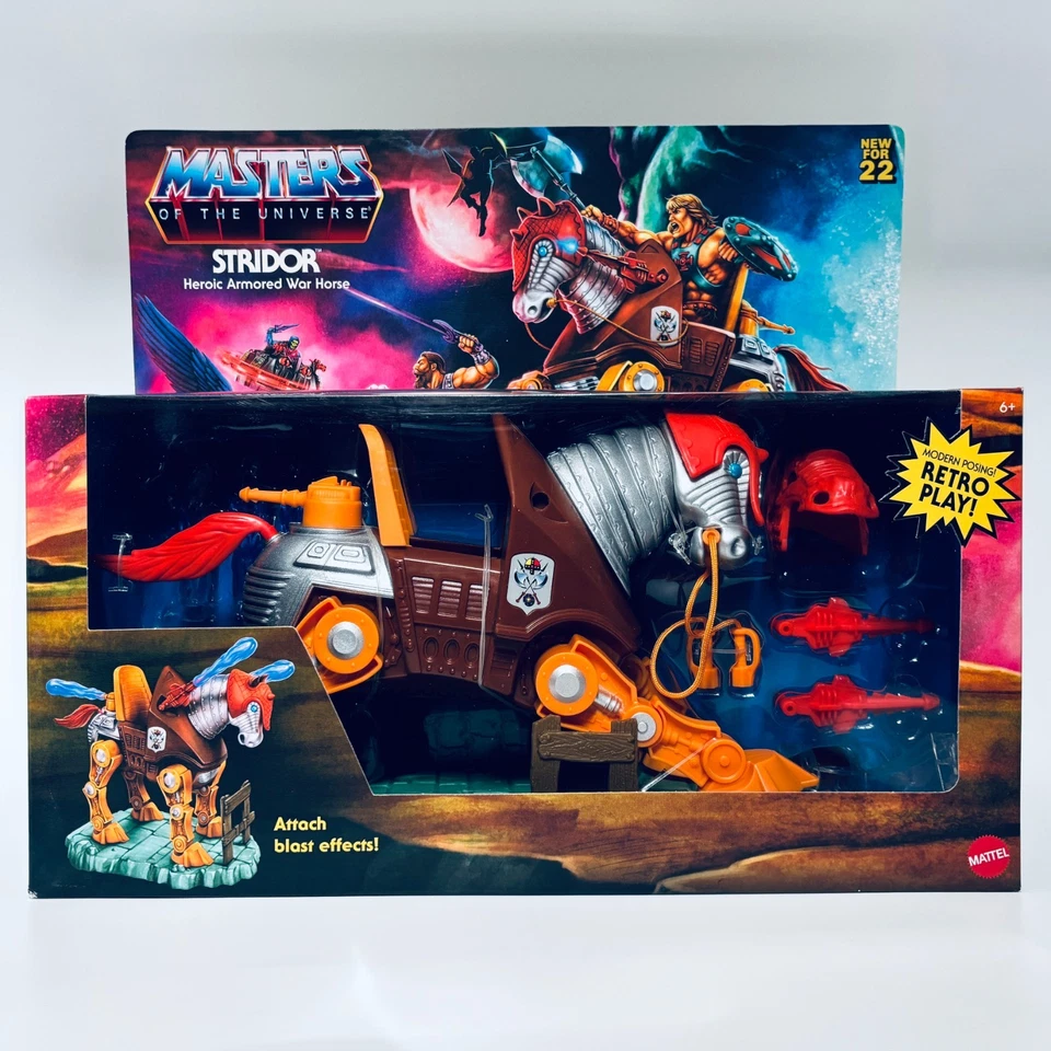 Trineo Prince Adam Sky Stridor Land Shark Masters of the Universe Origins MOTU Foto 2 de 4