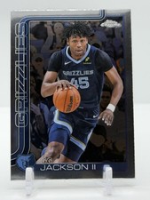 2025-26 Topps Chrome #199 GG Jackson II Memphis Grizzlies