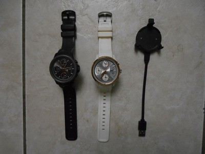 iFit Classic Fitness Tracker Watches White Black or His & Hers Includes Charger