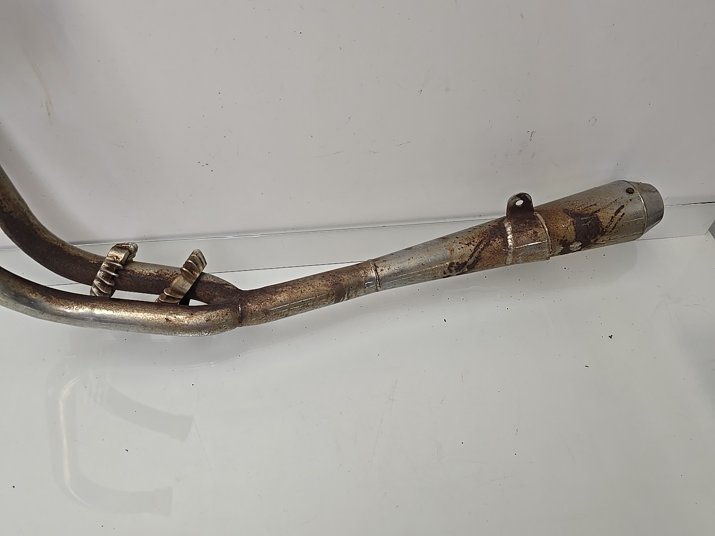 Honda CB450 CL450 Hooker Exhaust Pipes Header Muffler 2 into 1 27123-124