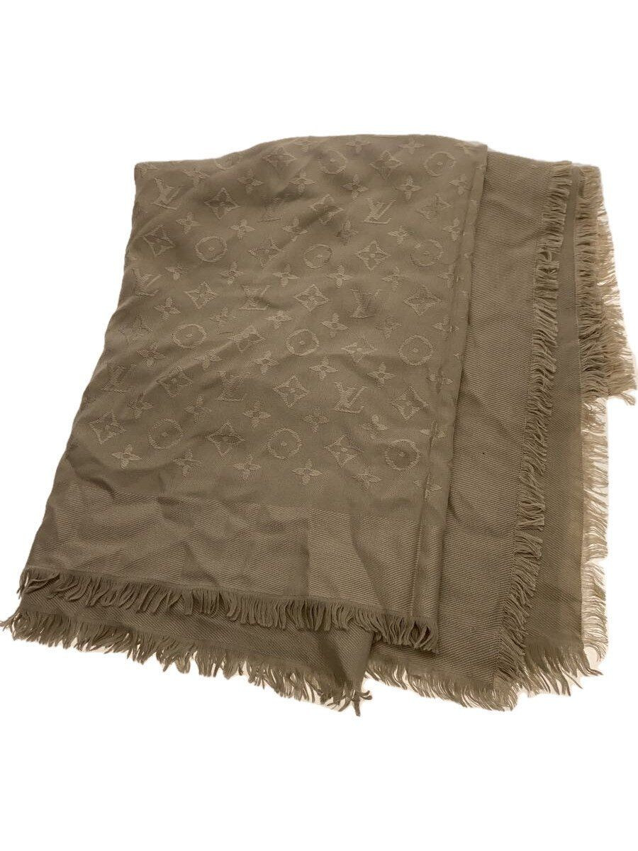 Louis Vuitton Cream Silk Scarf Elegant Fashion Accessory