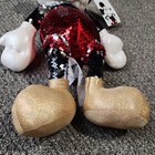 Disney Mickey Mouse Sequin Reversible Plush Toy True Original Sparkle Red Black — photo 4