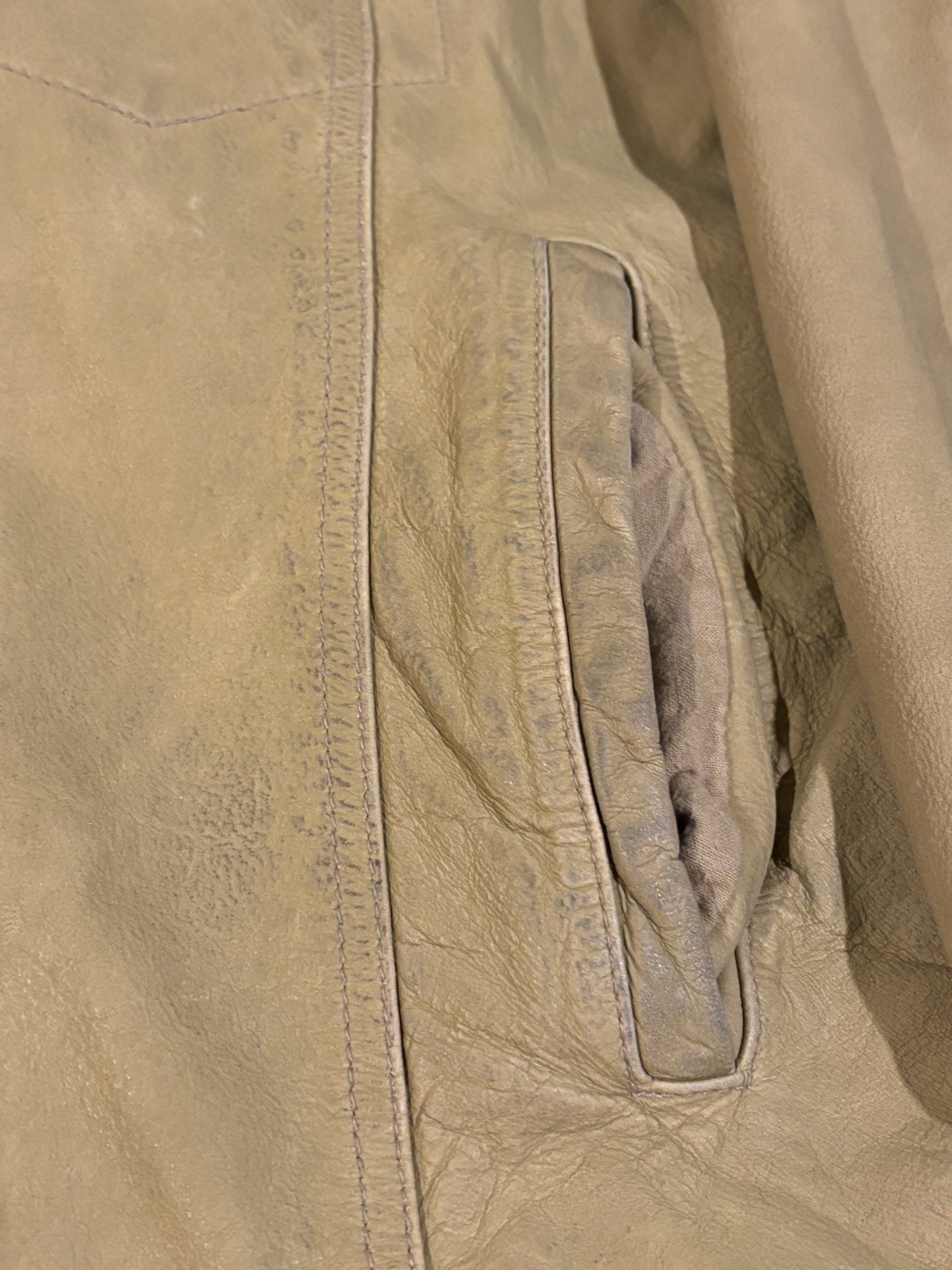 Pendleton Buffalo leather Jacket Size Medium - image 6