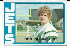 1972 Topps #13 John Riggins RC Rookie Card