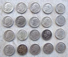 Lot of 20 ($2 FV) Roosevelt Silver Dimes 90% Junk Silver Fractional Silver