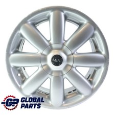 Mini Cooper R50 R55 R56 R57 Silver Wheel Alloy Rim 17" 7J Crown Spoke 104