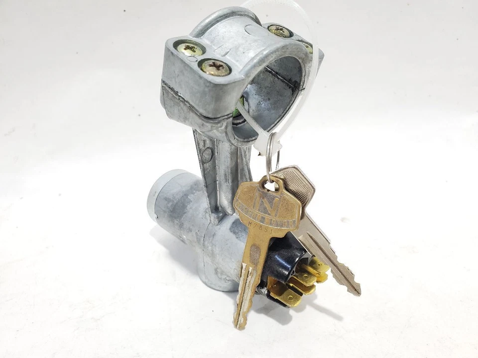 Nissan 280ZX 1979 1983 manual OEM cerradura de puerta cilindro tapa de gasolina interruptor con llave Foto 4 de 4