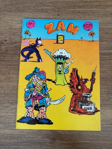 Zam # 1 VF All Nite Comix Underground Comic Book 1 J348