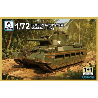 S-Model PS720058 1/72 Matilda II Frog