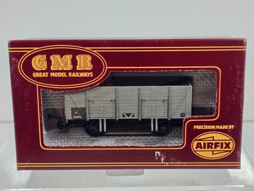 Airfix GMR 54359-6 BR grau 20 Tonnen 9 Bohlen Mineralwagen Spur OO | Condition: New