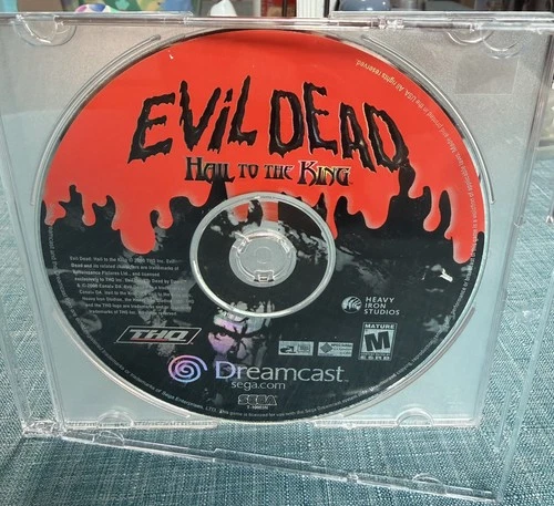 Evil Dead: Hail to the King (Sega Dreamcast, 2000) Authentic Game Disc Only