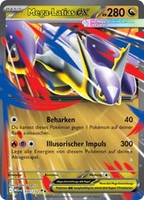 Mega-Latias-ex / Pokémon Karte / Deutsch / Mega-Entwicklung / 100/132 / Holo