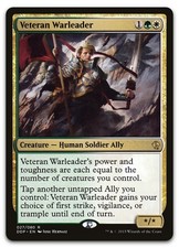 Veteran Warleader #27 (LP) Zendikar vs. Eldrazi DDP Magic MTG