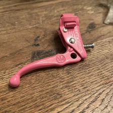 Lee Chi Rear Bmx Brake Lever Pink Vintage Old School Nos