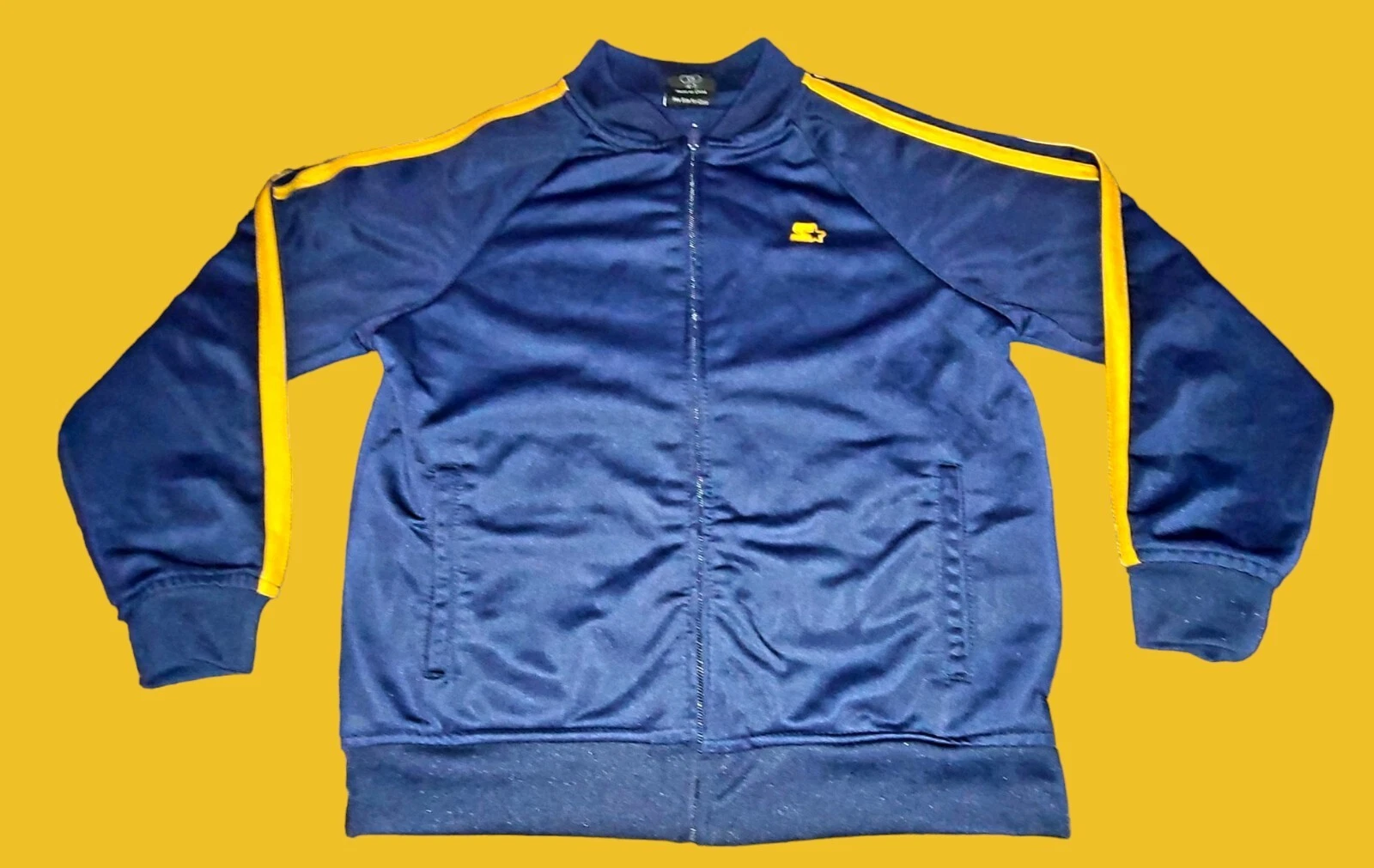 Starter Track Jacket, Blue, Youth Size Small or 6/7