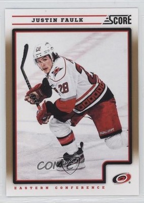 2012-13 Score Gold Rush Justin Faulk #110 t3w