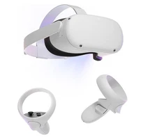 Meta Oculus Quest 2 128GB Advanced All-In-One VR Headset - White Brand New