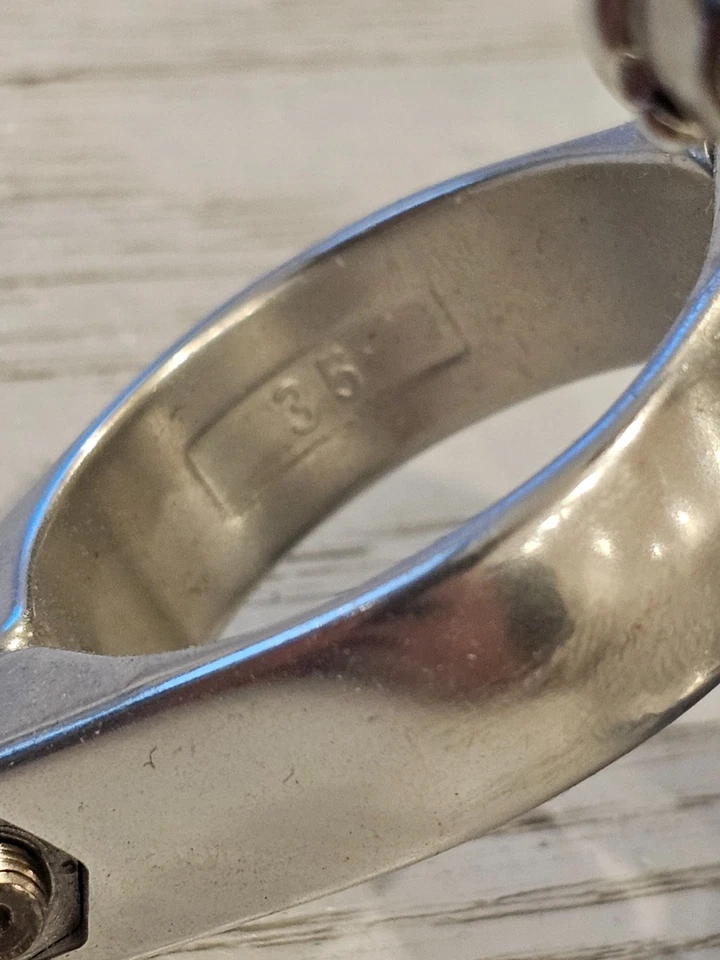 Desviador delantero Campagnolo Racing T | Triple vintage | Abrazadera 35 mm | Nuevo de Lote Antiguo Foto 3 de 4