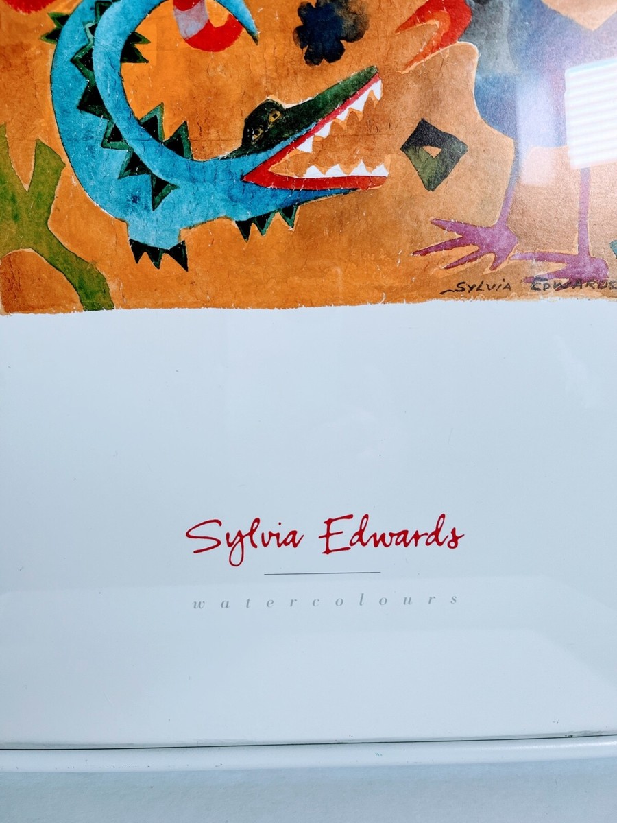 Sylvia Edwards作品 直筆サイン 限定品 未使用品 シルクスクリーン Sylvia Edwards作品 直筆サイン 限定品 未使用品 シルクスクリーン
