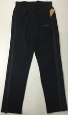 Adidas Mens 32” Essential 3 Stripes Tapered Sweatpants FL4870 Black Size M