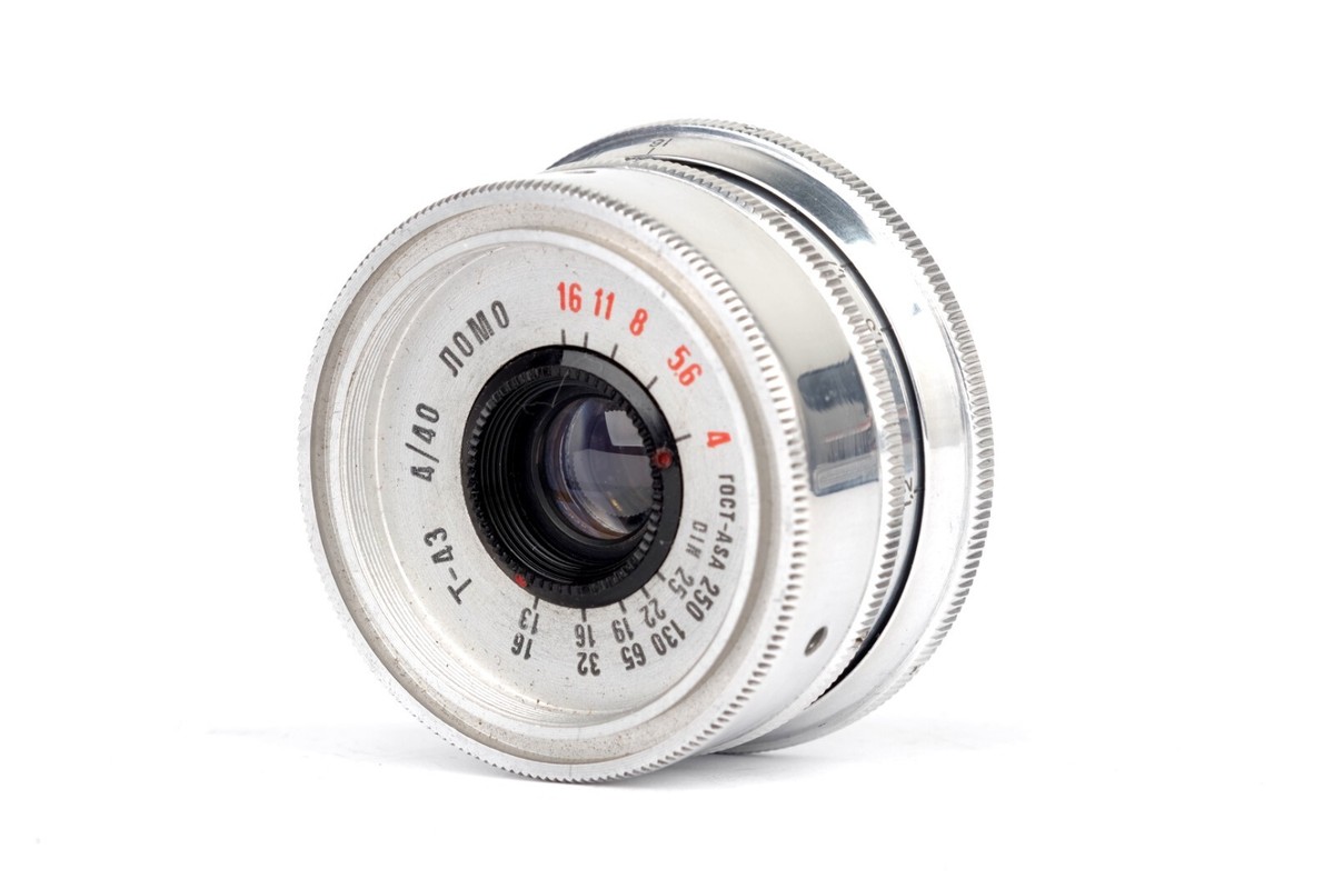 ⭐【LOMO TRIPLET T-43 スメナ8 40mm F4.0 L39】⭐ LOMO T-43 40/4, adapted for cameras with EF mount. Review