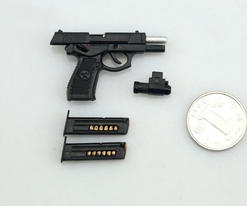 1/6 Semi-automatic QSZ92 Pistol Fit 12"Action Figure Hand Gun Weapon Model Black - Picture 2 of 12