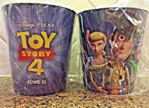 2019 Disney/Pixar Toy Story 4 AMC Popcorn Tin - 9" EMPTY (NEW) - NO POPCORN - Picture 2 of 7