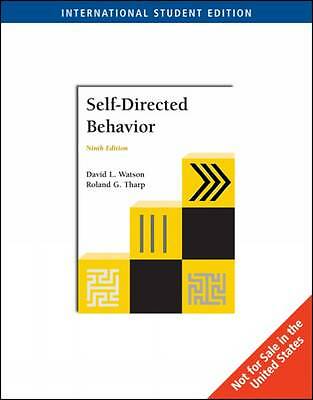 Self-Directed Behavior by Watson, David L.; Tharp, Roland G. (Eds.)