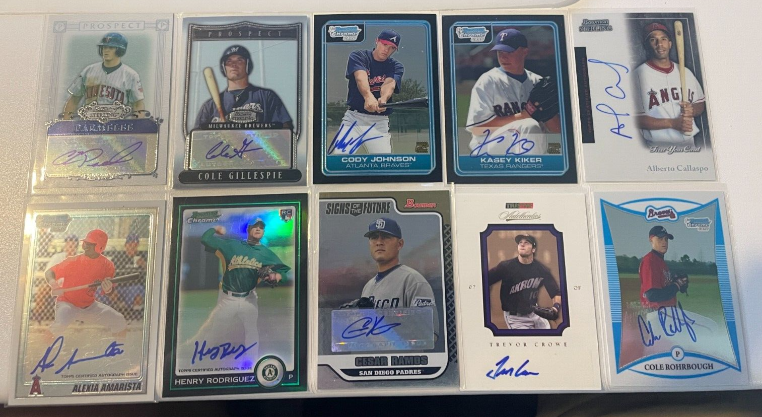 (80) MLB Baseball Auto Autograph Rookie Card RC LOT QTY x100 Book Value ...