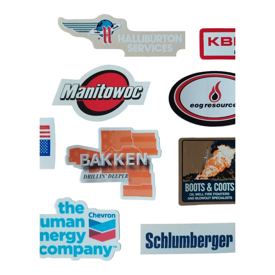 Adesivo Boots Coots Halliburton BP Iron Worker Oilfield Union Steel Worker P28 - Imagem 2 de 4
