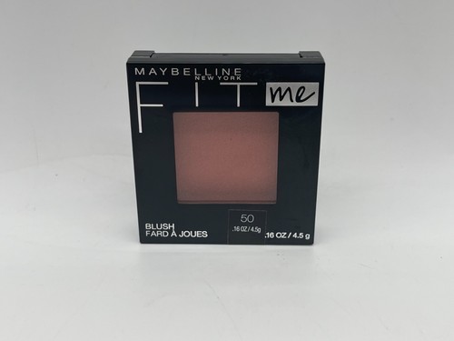 Maybelline Fit Me Blush 50 WINE Creamy Smooth 0.16 oz New Sealed
