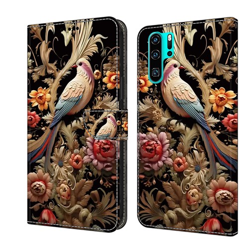 For Huawei P30 Lite P20 Pro Nova 9 Luxury Pattern Flip Wallet Case Phone Cover - 第 18/28 張圖片