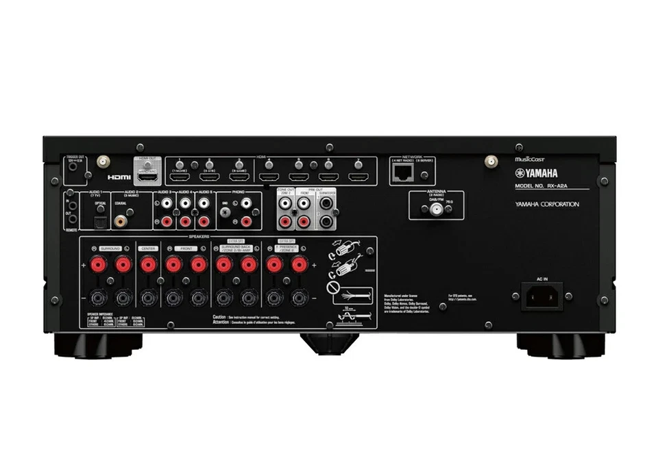 YAMAHA - RX-A2A/Black (7.1ch AV Receiver) from Japan - Image 3 of 4
