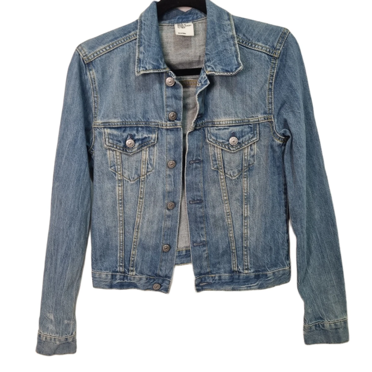 H&m blue shop jean jacket
