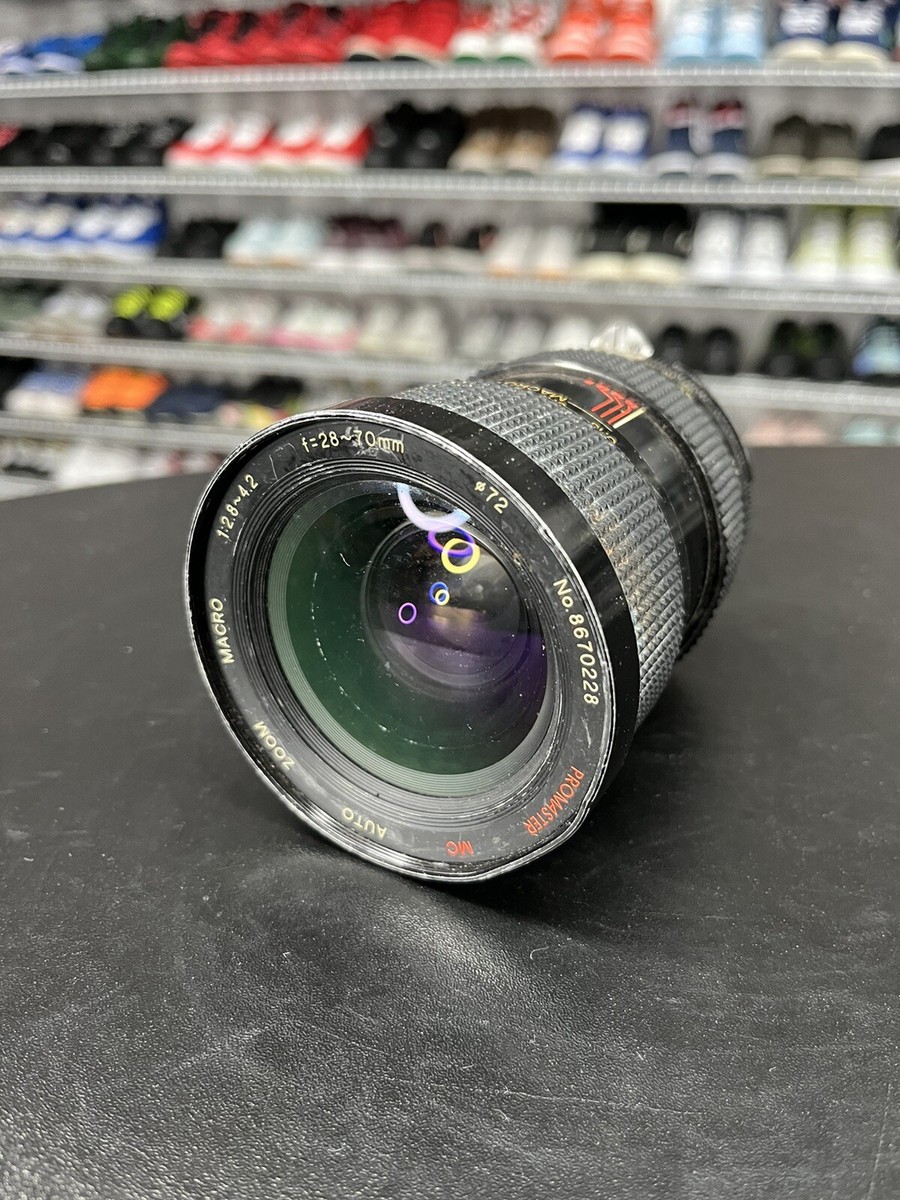 Tamron Promaster MC Auto Zoom Macro 1:2.8~4.2 f=28~70mm ø72 Lens