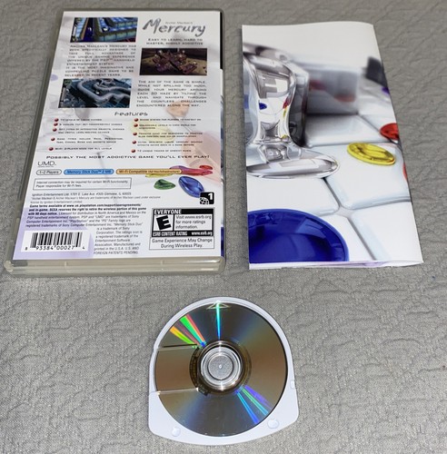 Archer MacLean's Mercury (Sony PSP, 2005) PROBADO EN CIB funciona muy bien - Imagen 2 de 2