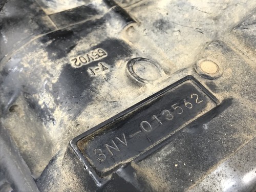 92 Yamaha XT350 XT 350 Complete Engine Motor Cylinder Head Cases Bottom End - Foto 17 di 18