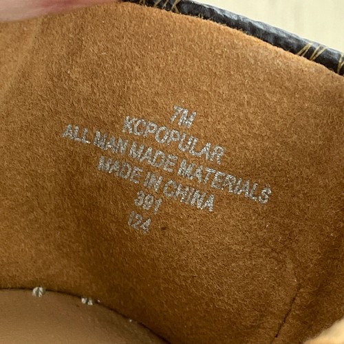 Calvin Klein Women's Popular Flat, Espresso Logo, 7 S046 - Picture 7 of 9