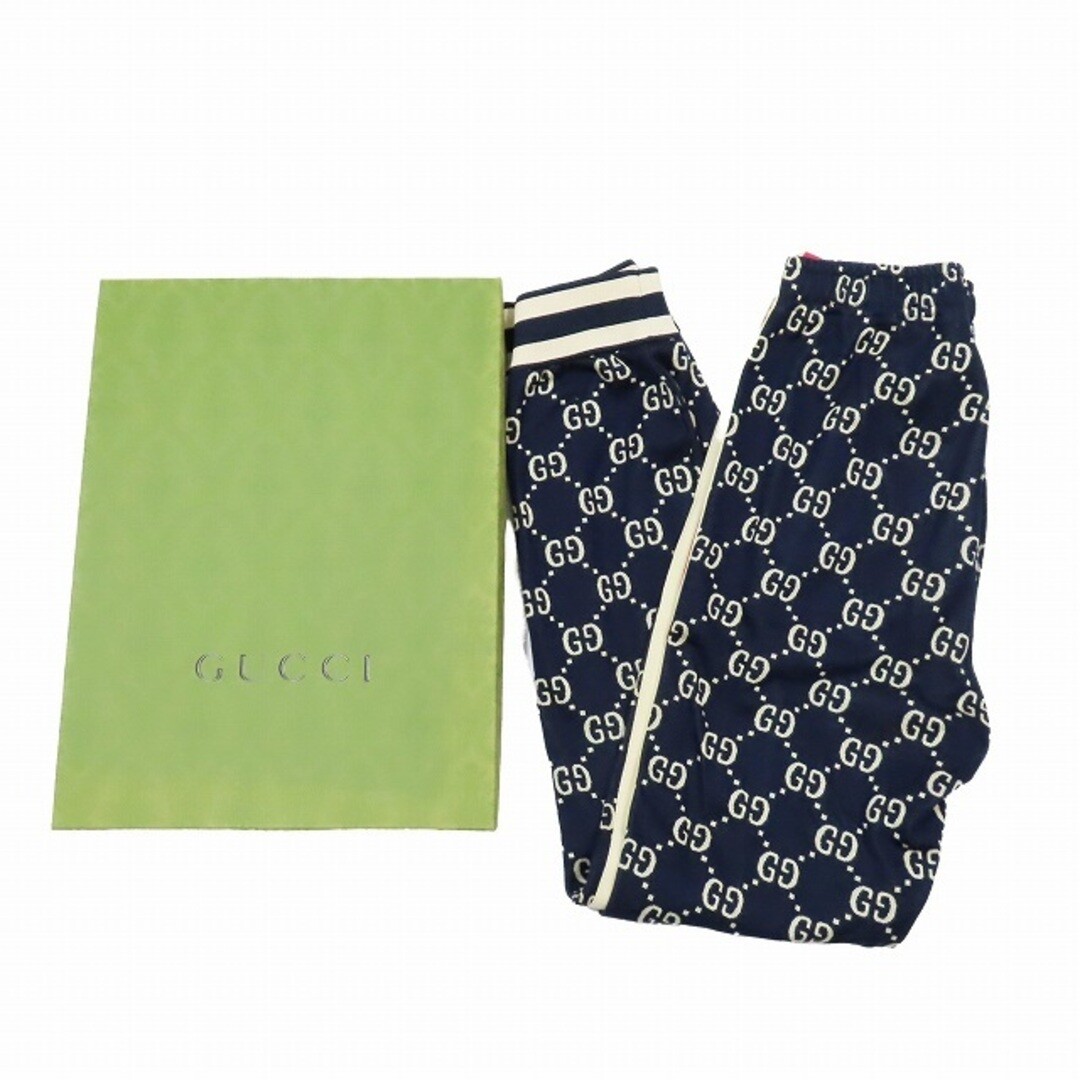 Gucci GG Jacquard Jogging Pants Jersey Track Jogger XS Navy Gucci GG Jacquard Jogging Pants Jersey Track Jogger XS Navy
