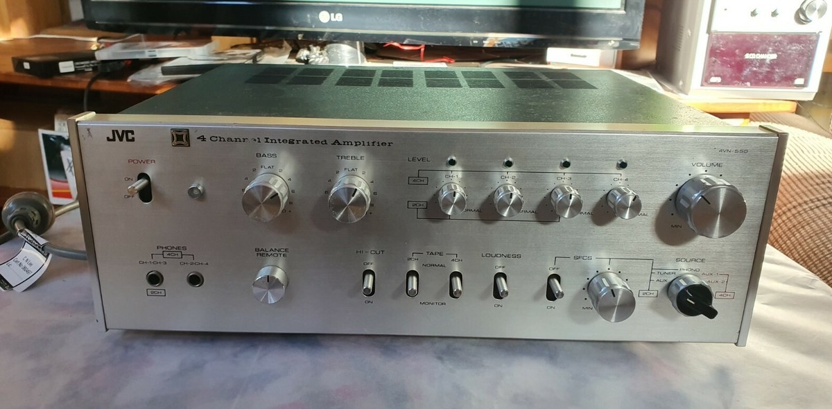 【未開封】エッセンシャルグリーン　4箱 JVC 4 CHANNEL INTERGRATED AMPLIFIER 4VN-550 | eBay