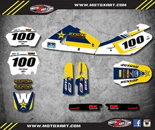 Custom Graphics  Kit NIMBLE STYLE Husqvarna CR 125 / 250 - 2000 / 2004 stickers