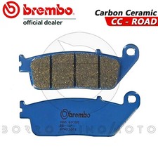Pastillas De Freno Anteriores Brembo Azul Carbono Ceramico Buell Blast 500 2001