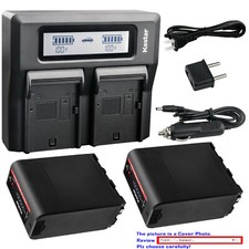 Kastar Battery LCD Fast Charger for Sony NP-F990PRO Sony CCD-TR3100 CCD-TR3200