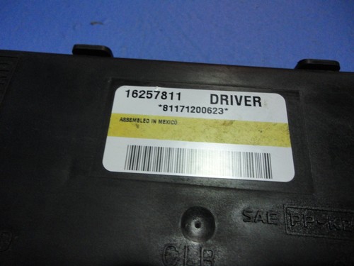 1997-2004 C5 CORVETTE DOOR THEFT CONTROL MODULE LH 16257811 - Picture 2 of 3
