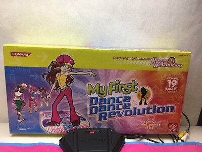 My First DANCE DANCE Revolution ORIGINAL Box PINK Blue MAT Powers