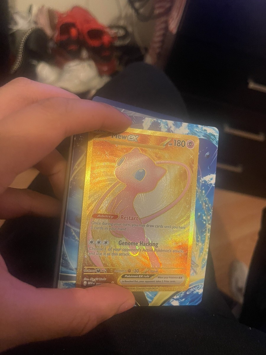 Mew EX 205/165 Gold- 151 Scarlet & Violet English - Pokemon TCG | eBay