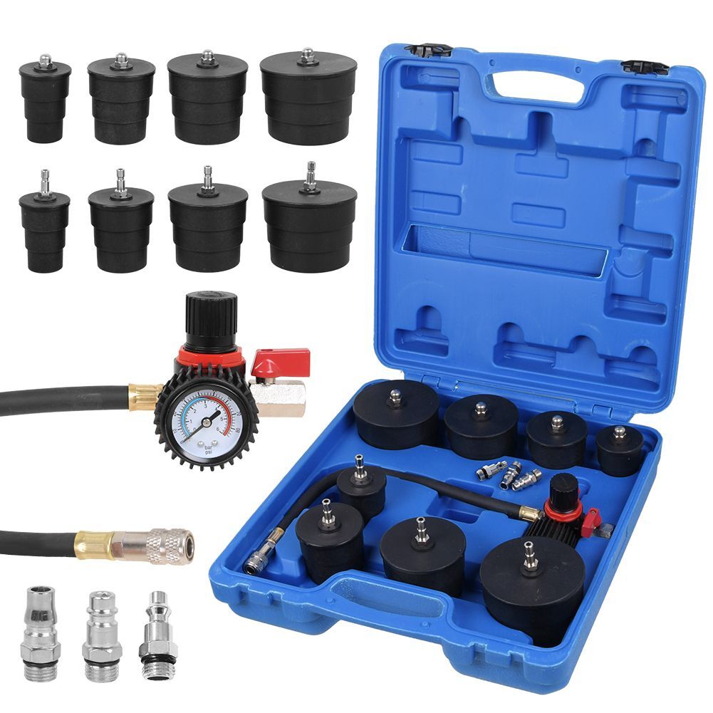 TABODD Ladeluftkühler Prüfset 9-tlg - Turbolader Adapter Für Drucksysteme