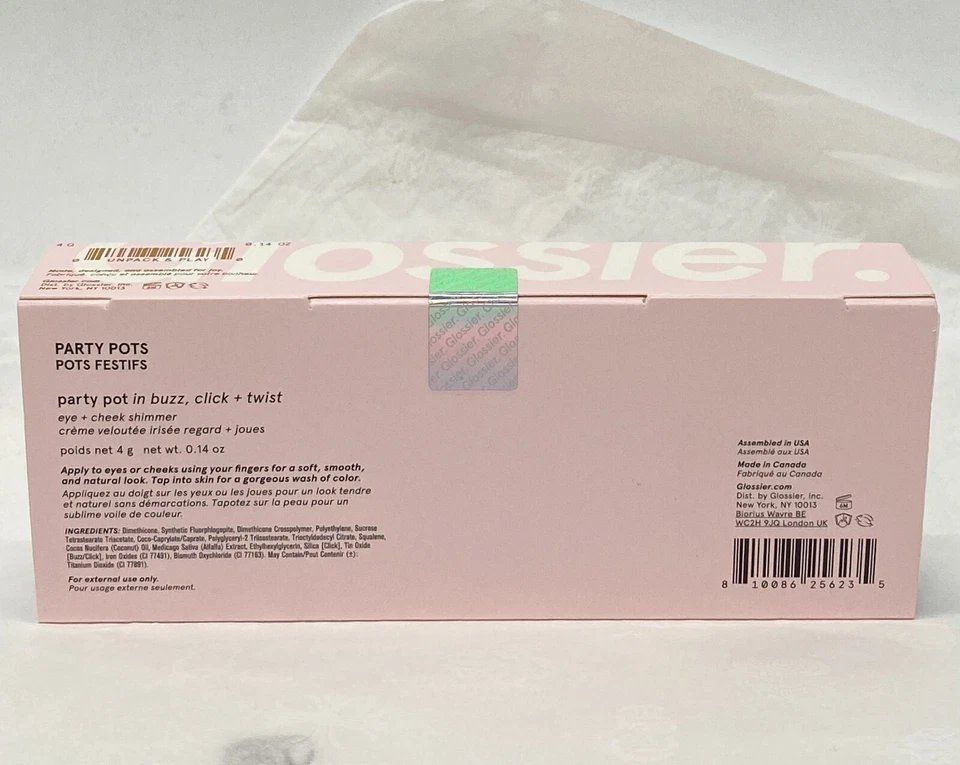 Glossier Party Pots Kit Buzz Click Twist NEW 🚚✅ - Image 2 of 4