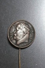 STJEPAN RADIC 1871 - 1971  Croatian politician ~ commemorative pin badge